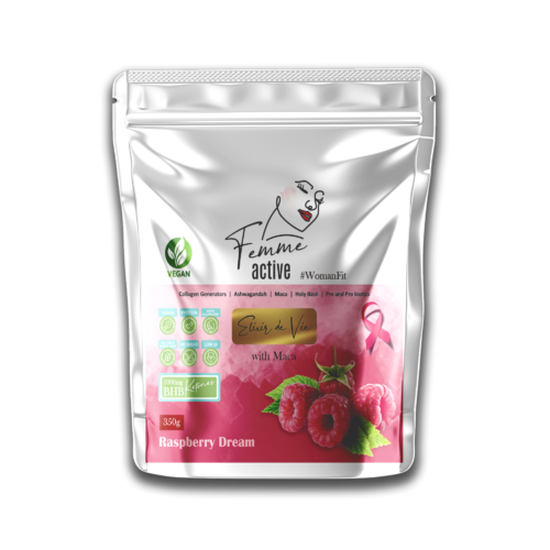 Femme Active Raspberry Dream Vegan Product Mockup